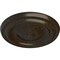 Ekena Millwork Maria Ceiling Medallion (Fits Canopies up to 1 3/4"), 9 5/8"OD x 1 1/8"P, Stone Hearth Crackle CM09MASHC - alternate 2